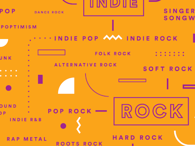 S&S for SPOTIFY! data genres hierarchy infographic music shapes type