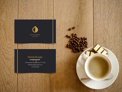 Minimal Business Card design illustration minimal photoshop profectional