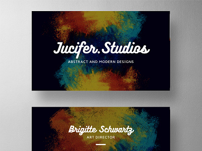 Splasy Business Card branding colorful design illustration minimal photoshop professional simple spasy