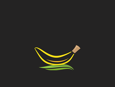 Minimal Banana branding colorful cool logo creative logo design illustration minimal professional simple unique logo vector