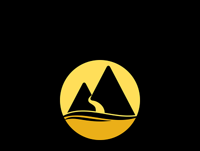 Minimal Hill branding creative logo icon illustration logo design minimal professional simple unique logo vector