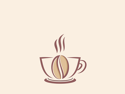 Unique Coffee colorful creative logo illustration minimal professional unique logo vector