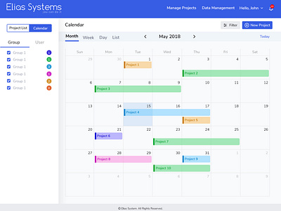 Elias System by Abhinandan Doshi on Dribbble