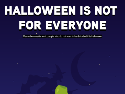 Halloween Awareness Poster