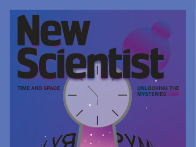 New Scientist Magazine Cover clean magazine magazine cover newscientist poster rocketship space