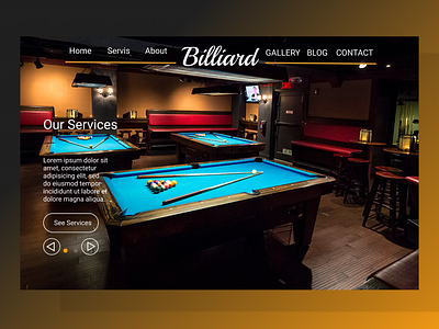 Billiard Website