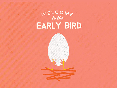 Early Bird baby bird egg