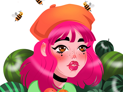 🍓 art artists besieged character design illustration logo web