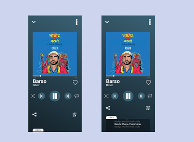 Daily UI 009- Music Player dailyui dailyui009 dailyuichallenge design music app music player ui uidesign uiux ux uxdesign web