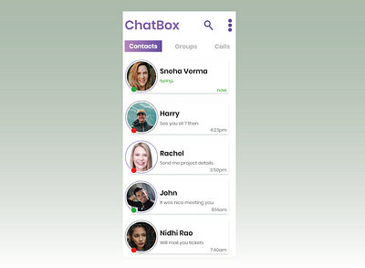 Daily UI 013- Direct Messaging Application daily 100 challenge dailyui dailyui 013 dailyuichallenge design directmessage ui uidesign uiux uxdesign web