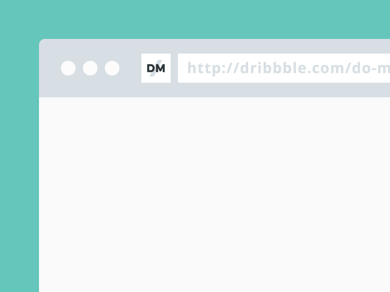 Download Minimal Browser PSD Template by Mike Harmer on Dribbble