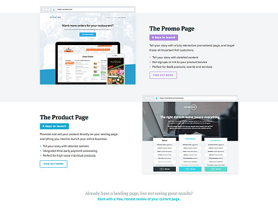 Propeller product info agency bespoke designer flat front end development landing page marketing minimal typography ui ux web design
