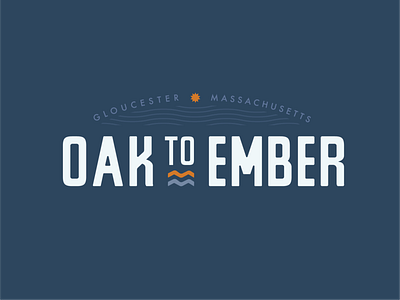 Oak To Ember branding design