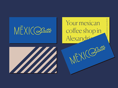 Mexicolatte – Wordmark & Branding art deco branding condesa custom type design flavour food handlettering lettering logo mexican mexico monoline restaurant script stripes type typography vector