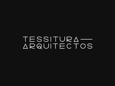 Tessitura D2 architecture brand branding custom type design lettering logo type typography vector wordmark