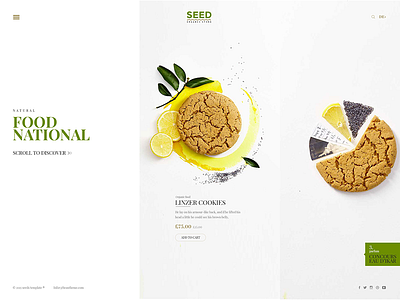 Seed Wordpress Lookbook 2 bio cosmetic farm food green health multipurpose natural organic food organic shop vegetable