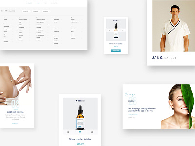 Bleuté - Beauty | Spa | Hair | Wellness website wordpress theme