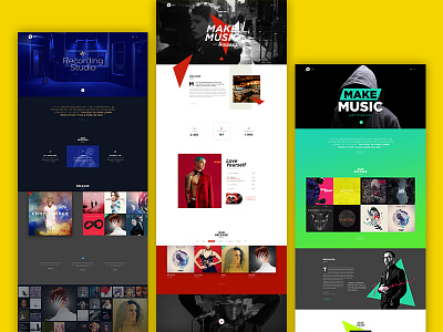 Recording Studio Wordpress Theme for Producers, Labels, DJ