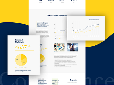 Report Chart for Business business chart club company conference event exhibition infographic report startup trendy typography