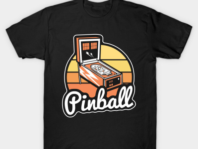 Pinball Shirt Retro Classic Pinball Gifts For Men Arcade