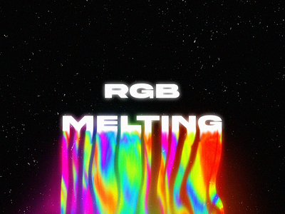 MELTING EFFECT design melting melting effect melting rgb photoshop rainbow rgb