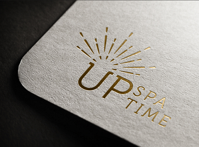 UP Spa Time Logo Design logo logo design spa logo spa time