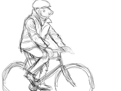 Fish man bikes fishman klickn sketch