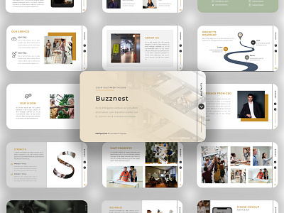 Buzznest - Business Presentation Template