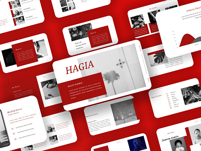 Hagia Minimal Presentation Template