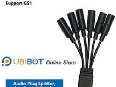 Ubibot Audio Splitter 1 male to 6 females - Ubibot Online Store