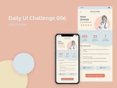 #DailyUI 006 User Profile