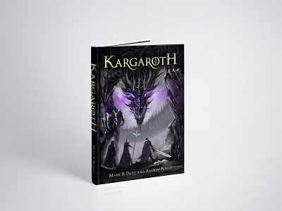 Kargaroth book cover book design book illustration cover illustration coverart design dragon dragon art fantasy illustration
