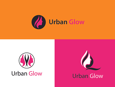 Logo (urban glow ) adobe illustrator brand identity branding creative design creative logo illustration illustrations logo logo design logos