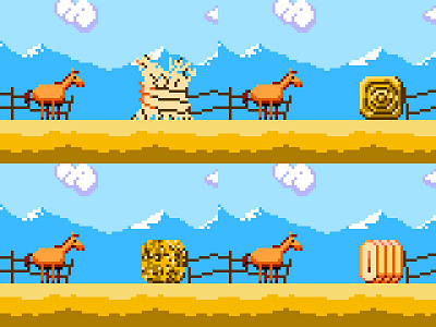 Hay game hay horse pixel pony