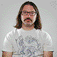 NES Avatar pixel portrait