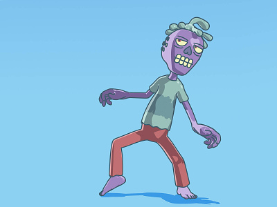 ZomBerry Model 3d 3d animation 3d model animation berry blender cartoon cereal character character animation colorful commercial dance fruit fun grease pencil illustration monster zomberry zombie