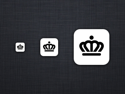Her Majesty Icons app application black icon ios iphone logo white
