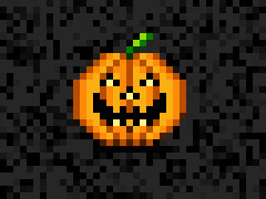 Jack O' Lantern halloween pixel pumpkin sprite