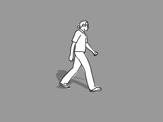 Walk Cycle animated animation cartoon drawing gif walk cycle