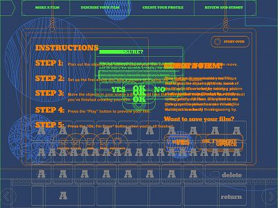 Outlines app application flash outline vector wireframe