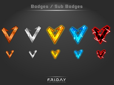 sub badges for twitch / letter V cool effects banner cartoon chibi custom logo customemotes cutelogo design esportlogo graphicdesign illustration illustrator logo overlay screens streamers subbadges subscriberbadge twitch twitchbadges twitchstreamers