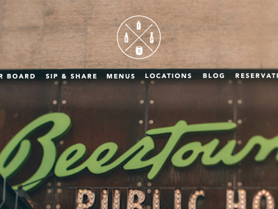 Beertown Homepage