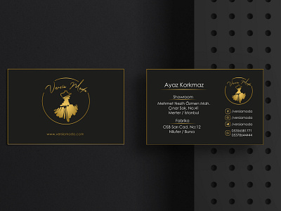 Versia Moda Logo Design business business card business card design business cards businesscard design designer fashion fashion design gold gold black logo design logodesign logos logotype luxury business card luxury logo photoshop vector