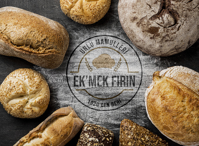 Ek'mek Logo Design baked bakery bakery logo design fırın fırın logo illustration logo logo design logodesign logos logotype vector