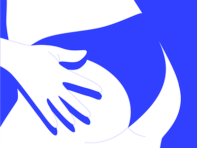 lek-uh adobe blue body draw girl hand illustration illustrator minimaliste