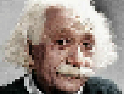 Albert Einstein adobe design draw einstein illustration illustrator original people pixel portrait