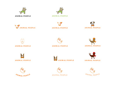Animal People logo design art branding design graphic graphic design graphicdesign logo logodesign vector
