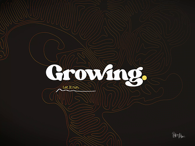 Grow. 3d animation cinema 4d design houdini illustration logo motion motion design motion graphics ui