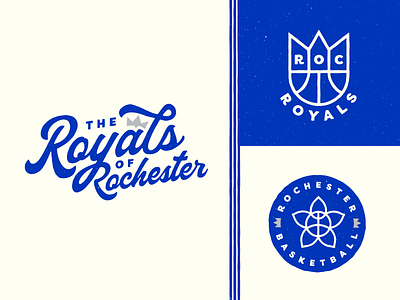 Rochester Royals NBA basketball concept logo nba rochester royals vintage wordmark