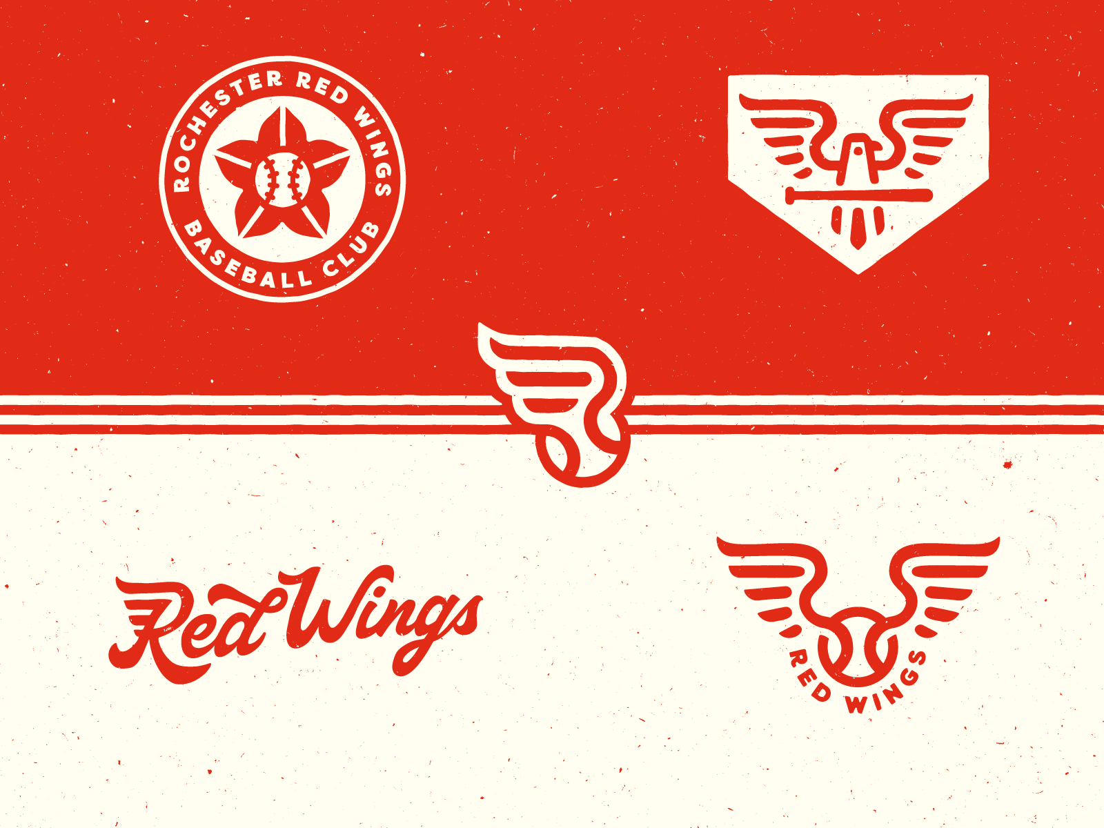 Rochester Red Wings by Erikas on Dribbble